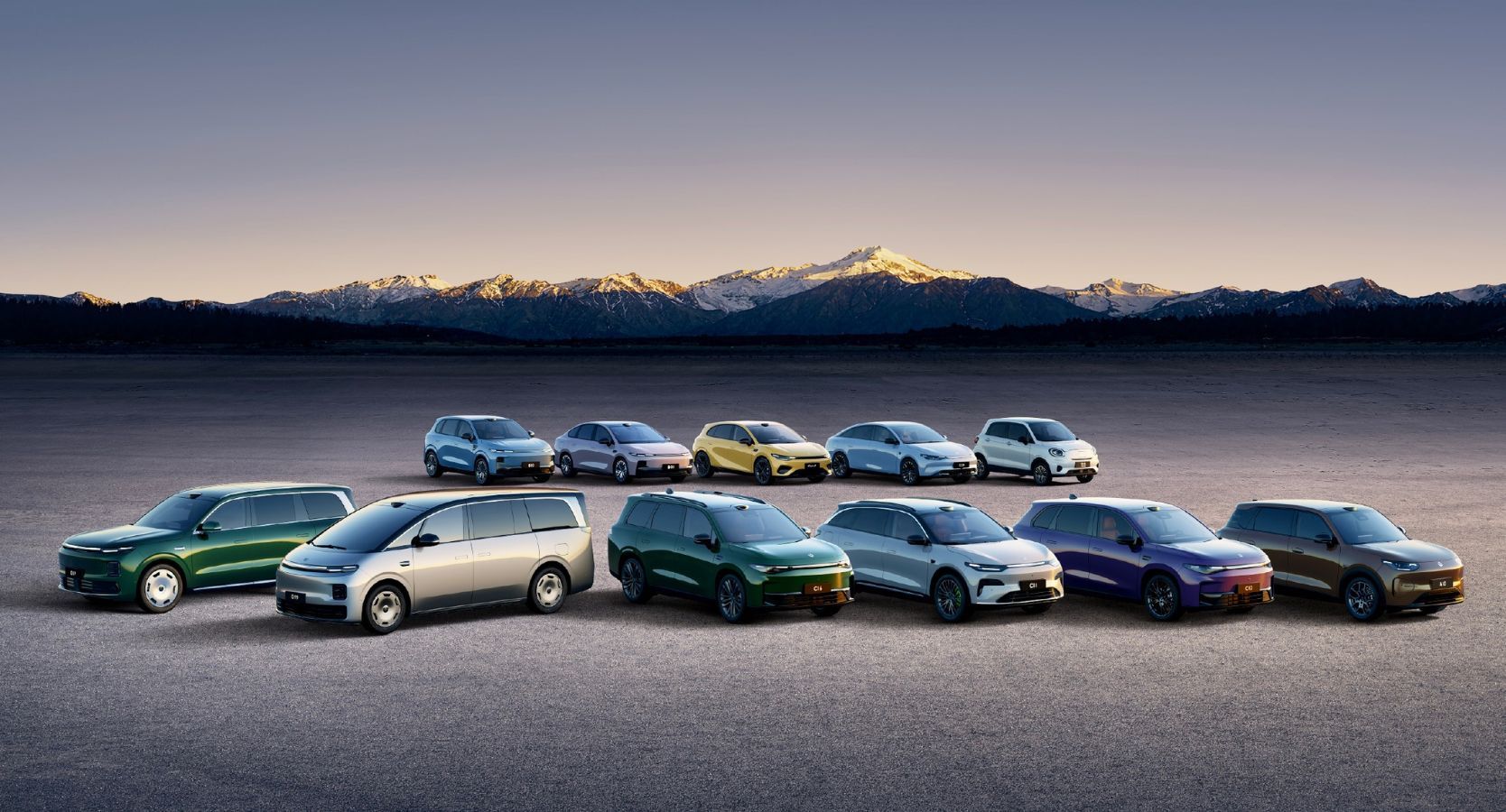 Leapmotor B03X bei seiner Europa-Premiere auf dem Autosalon in Brüssel