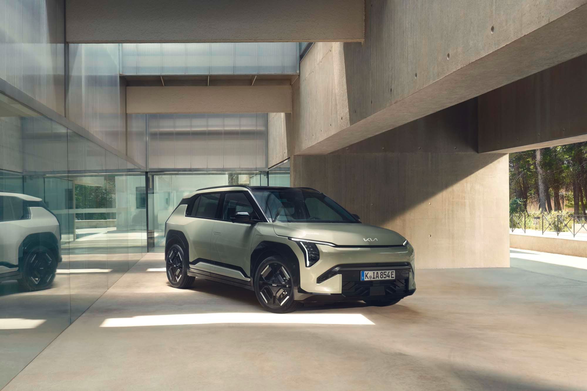 Kia EV3 AWD als kompakter Elektro-SUV für das Modelljahr 2027