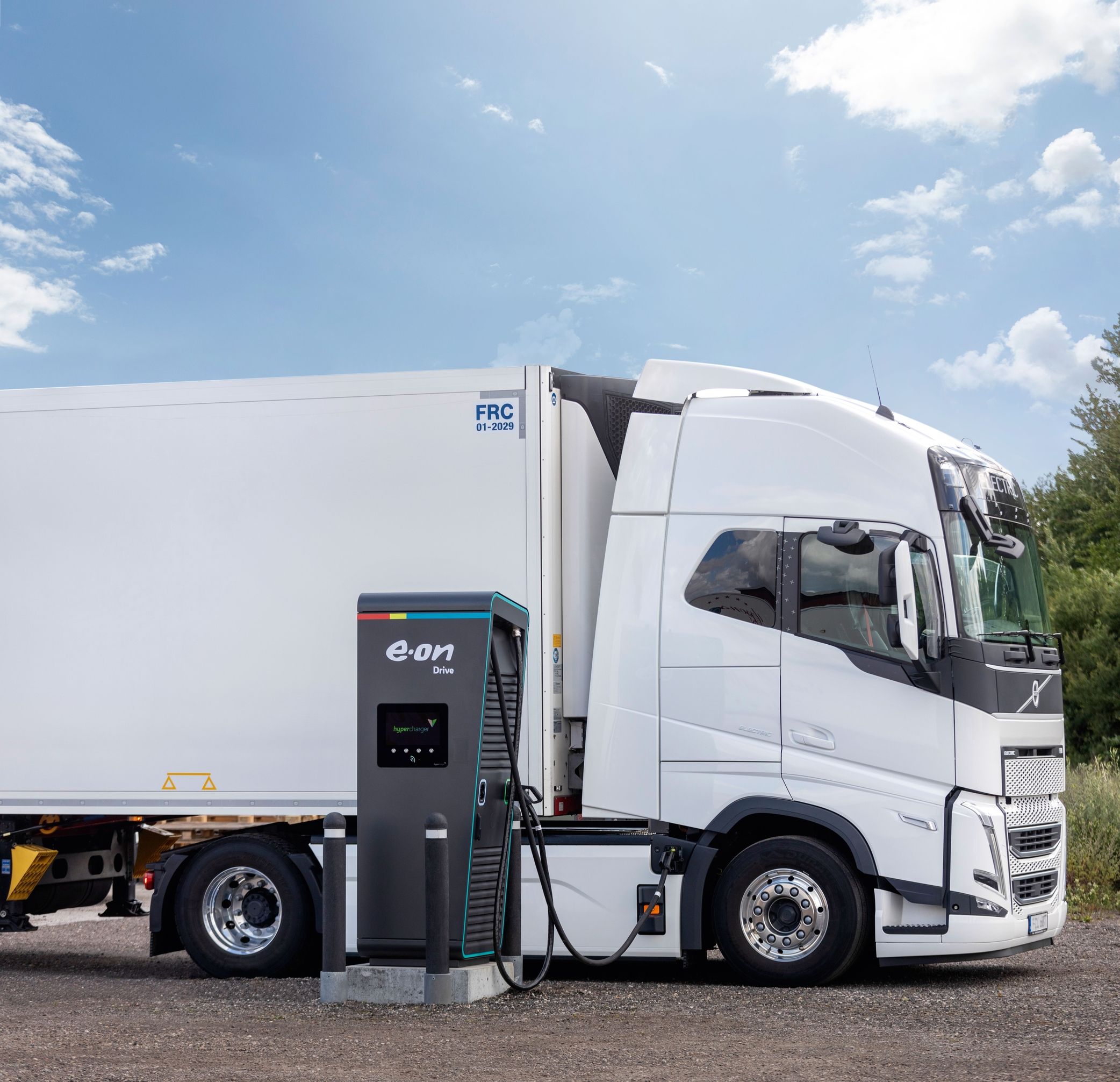 Ladeinfrastruktur für eine europäische Elektro-Lkw-Flotte