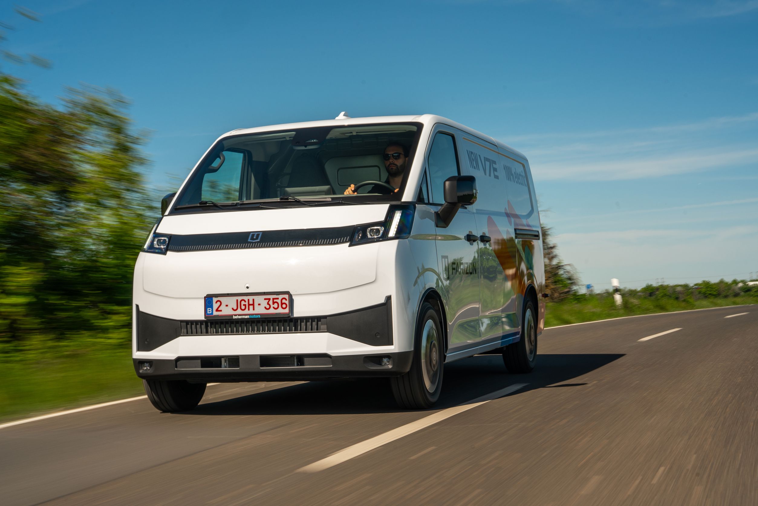 Farizon SV und V7E, elektrische Transporter für die Logistik