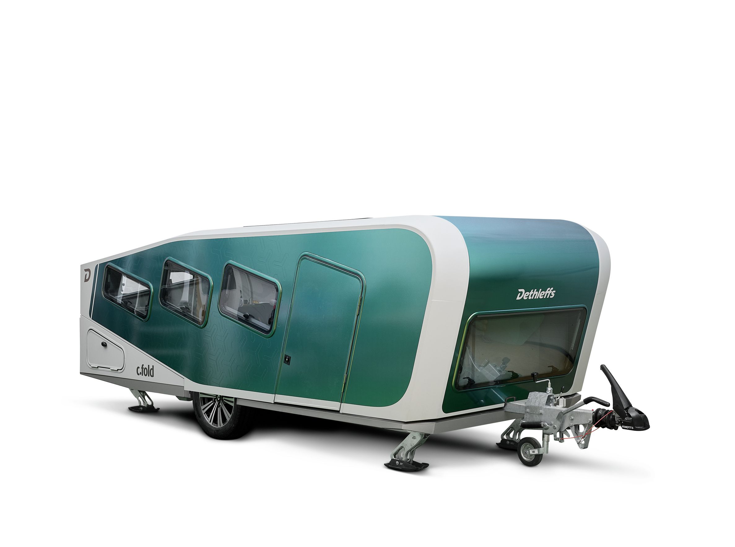 Knaus Yaseo als leichter Wohnwagen für ein Elektroauto