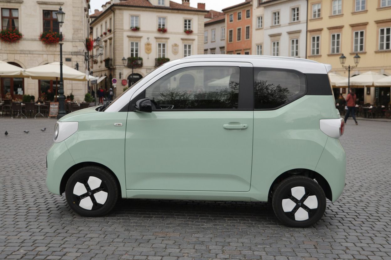 Ari Bruni als kompakter Elektro-Kleinstwagen für zwei oder vier Personen