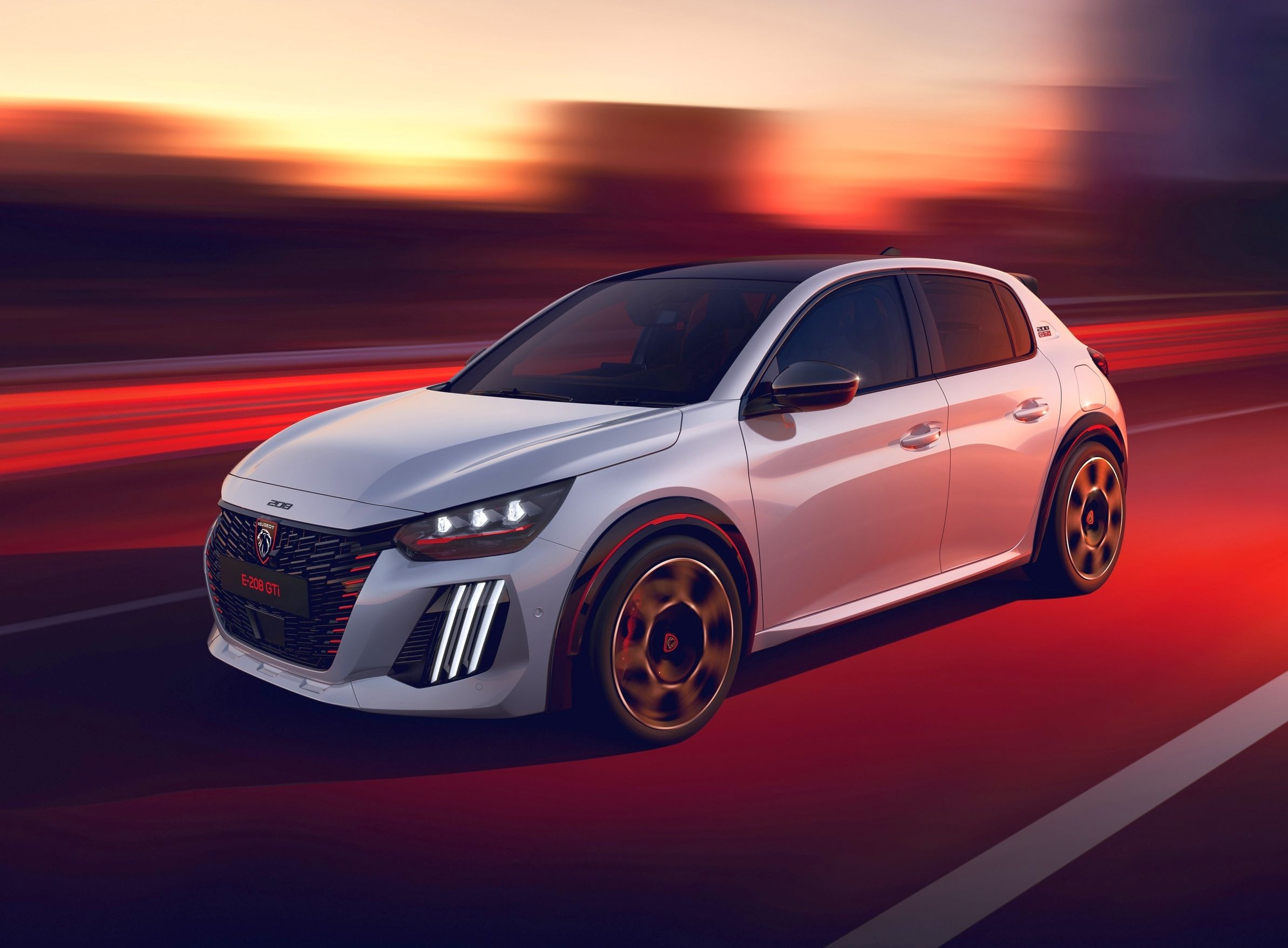 Peugeot E-208 GTi als elektrischer Sport-Kleinwagen