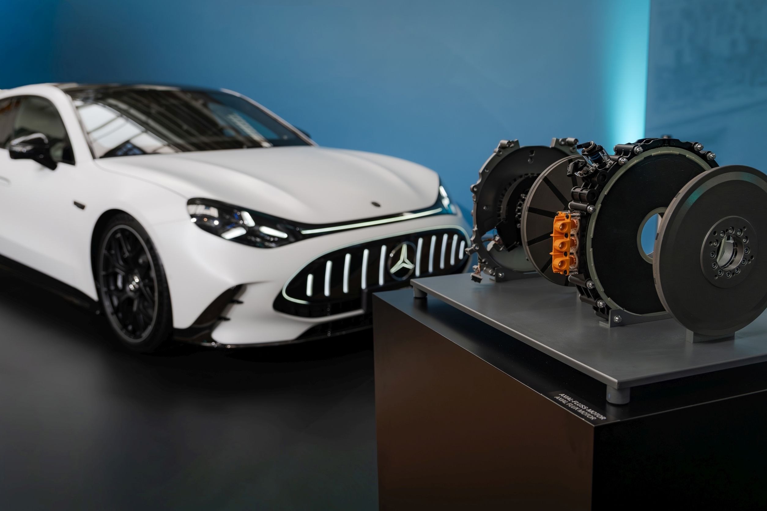 Mercedes Axialflussmotor für AMG-Hochleistungsfahrzeuge