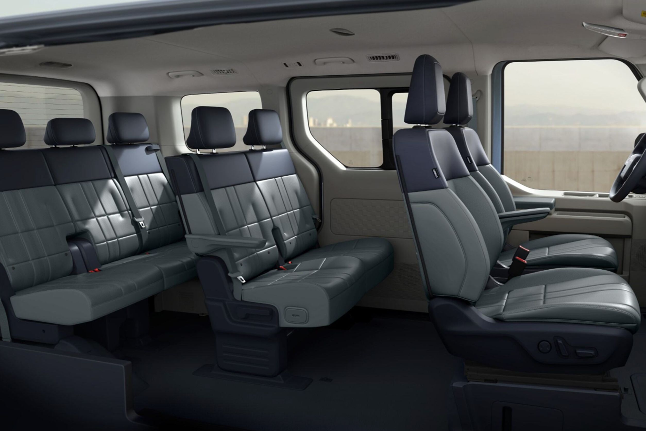 Kia PV5 Passenger als Sechs- und Siebensitzer für Personenbeförderung