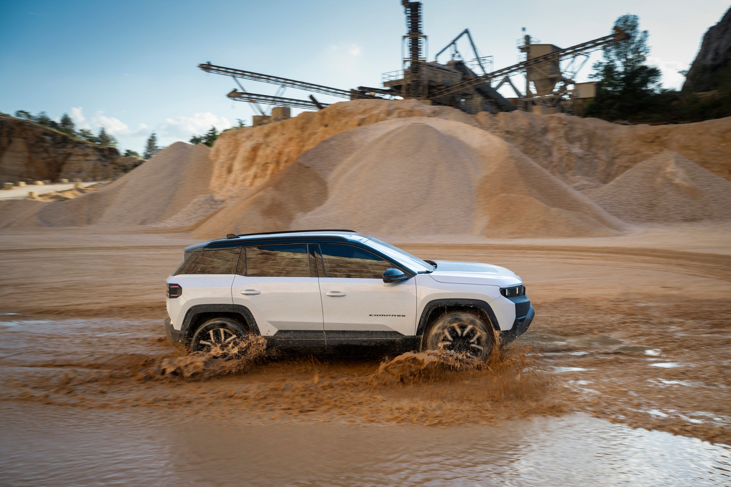 Jeep Compass 4xe Elektro als elektrisches Allradmodell