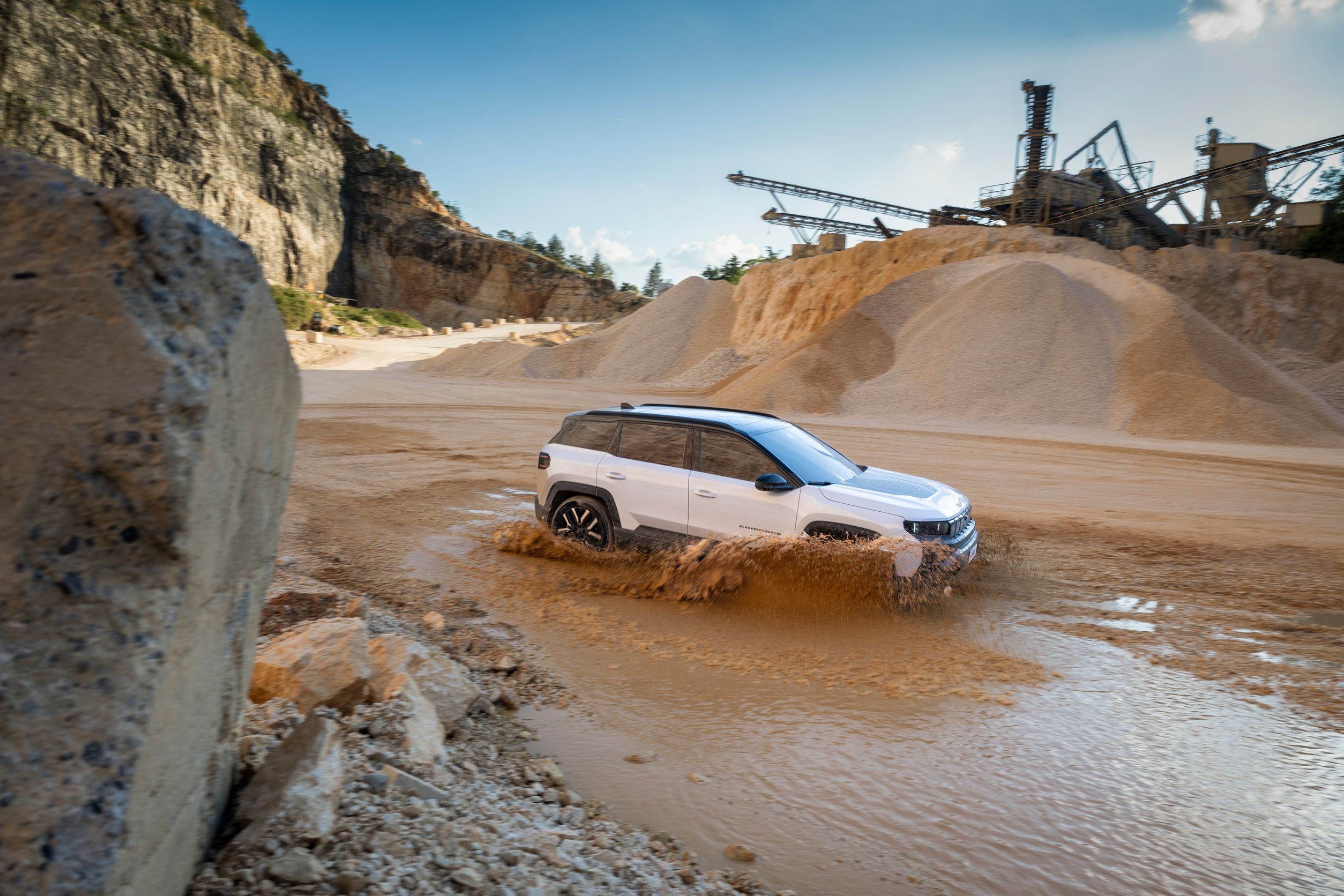 Jeep Compass 4xe Elektro als elektrisches Allradmodell