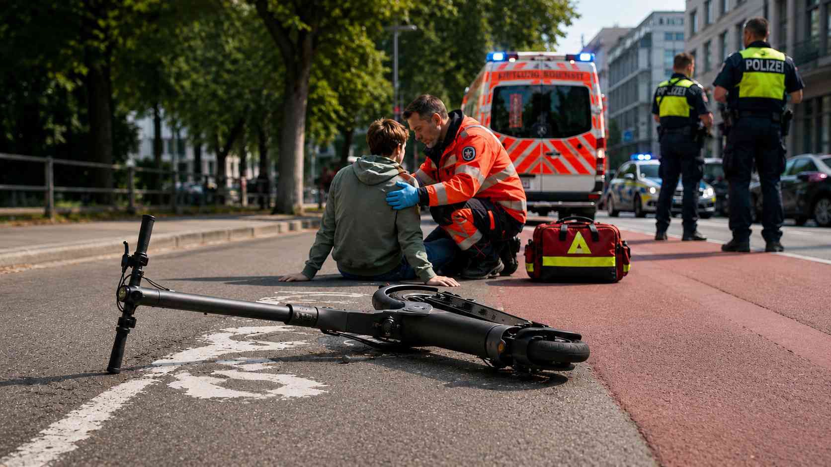 E-Scooter in Deutschland: Bestand und Unfälle steigen