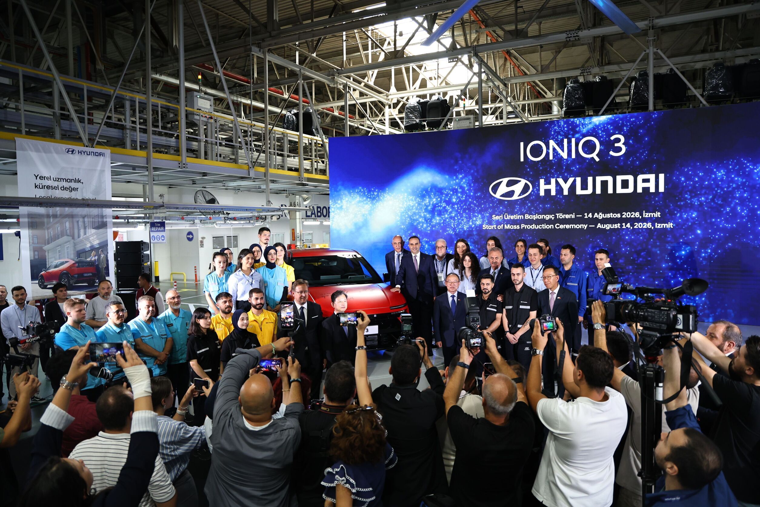 Hyundai Ioniq 3 startet in Izmit