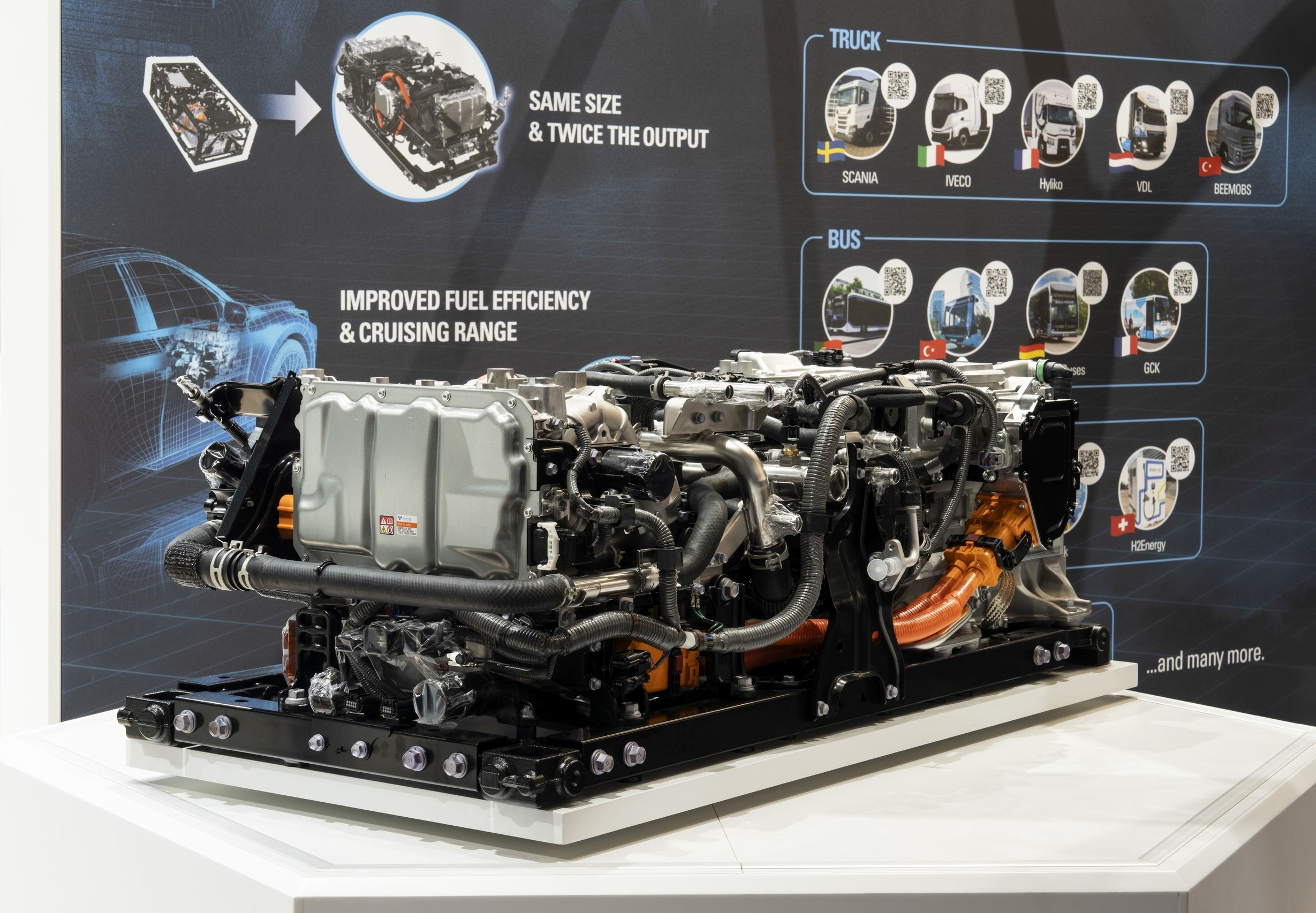Toyota-Brennstoffzellensystem für den Schwerlastverkehr auf der IAA Transportation 2026