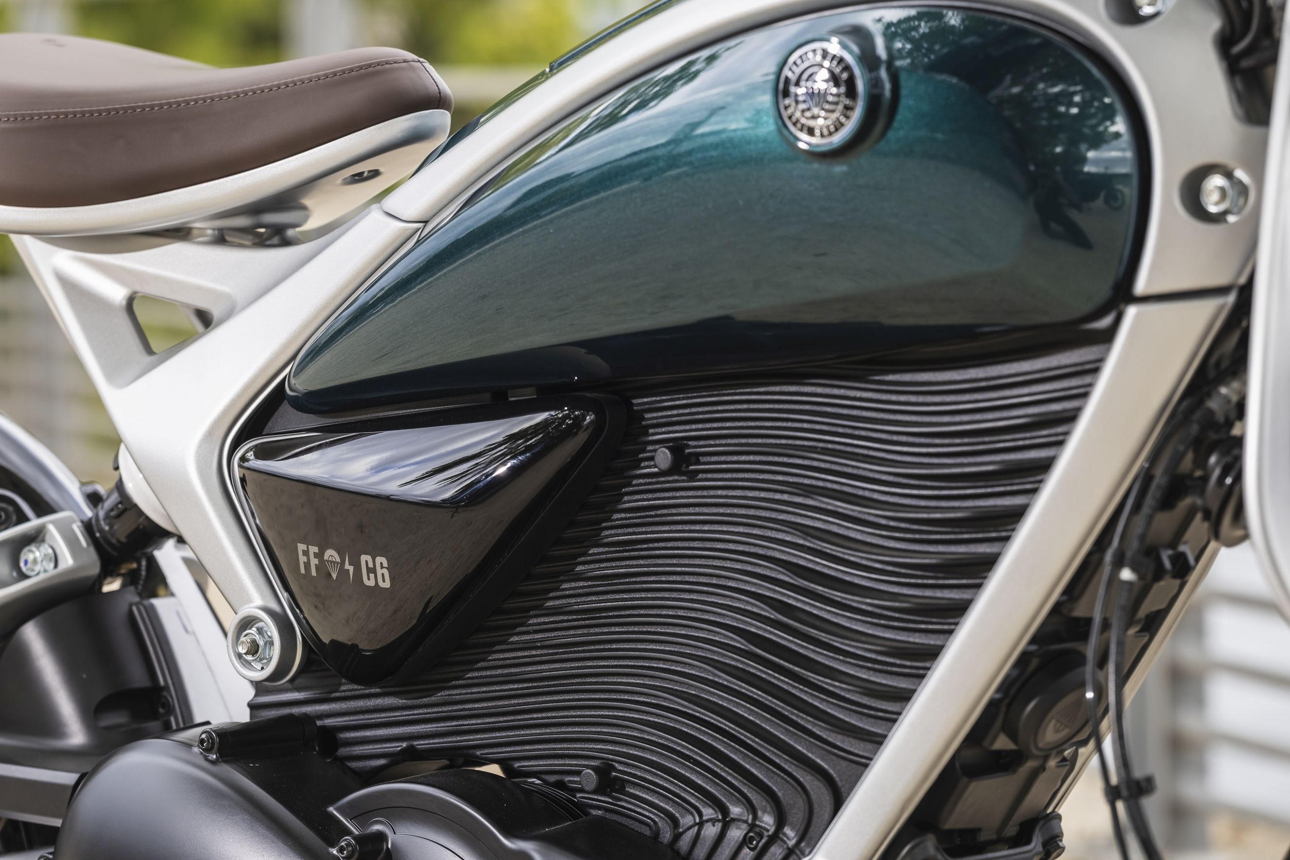 Royal Enfield Flying Flea C6 als Elektromotorrad