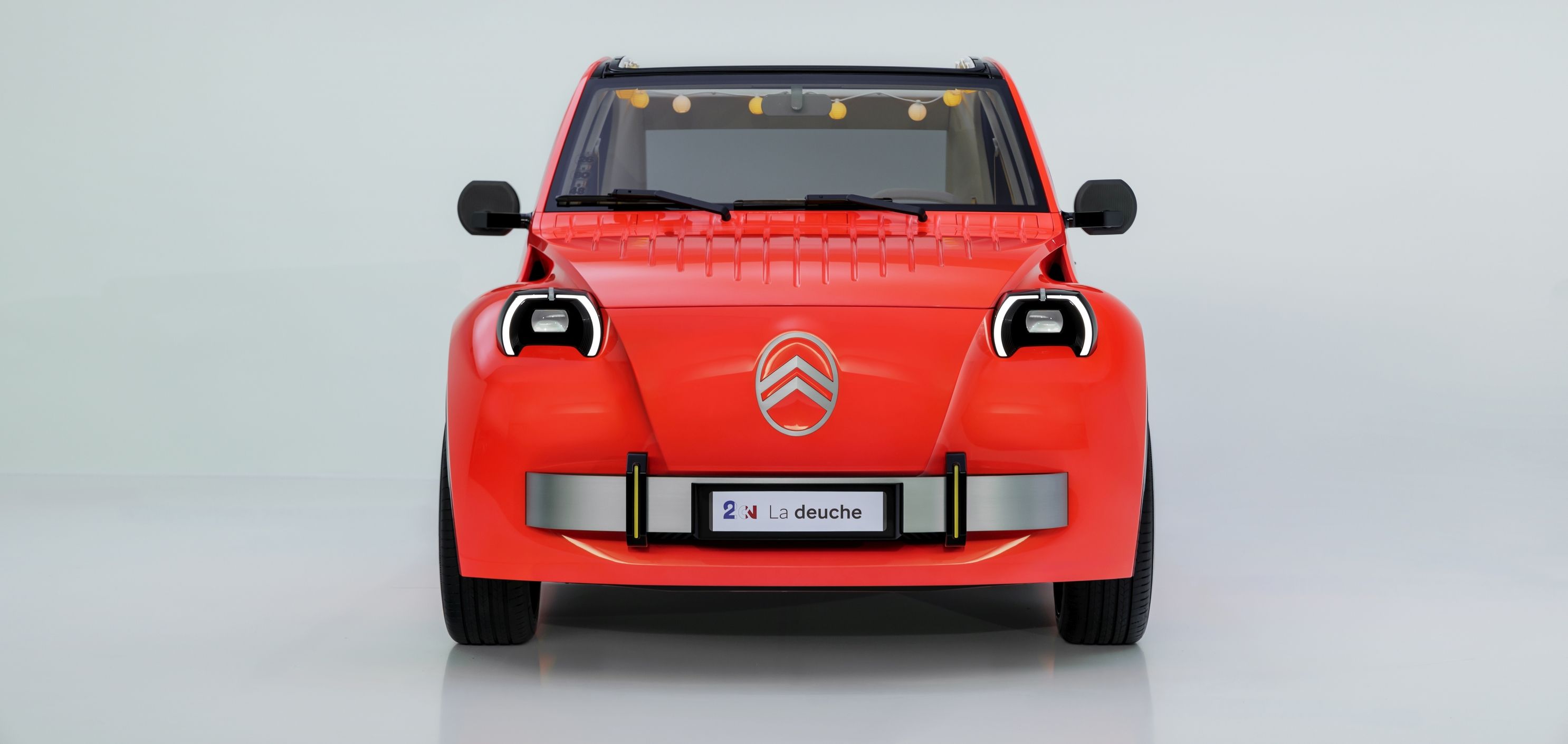 Citroën 2CV Concept als elektrische Ente auf dem Pariser Autosalon 2026